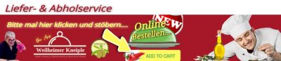 Weilheimer Kneiple Lieferservice Abholservice Online